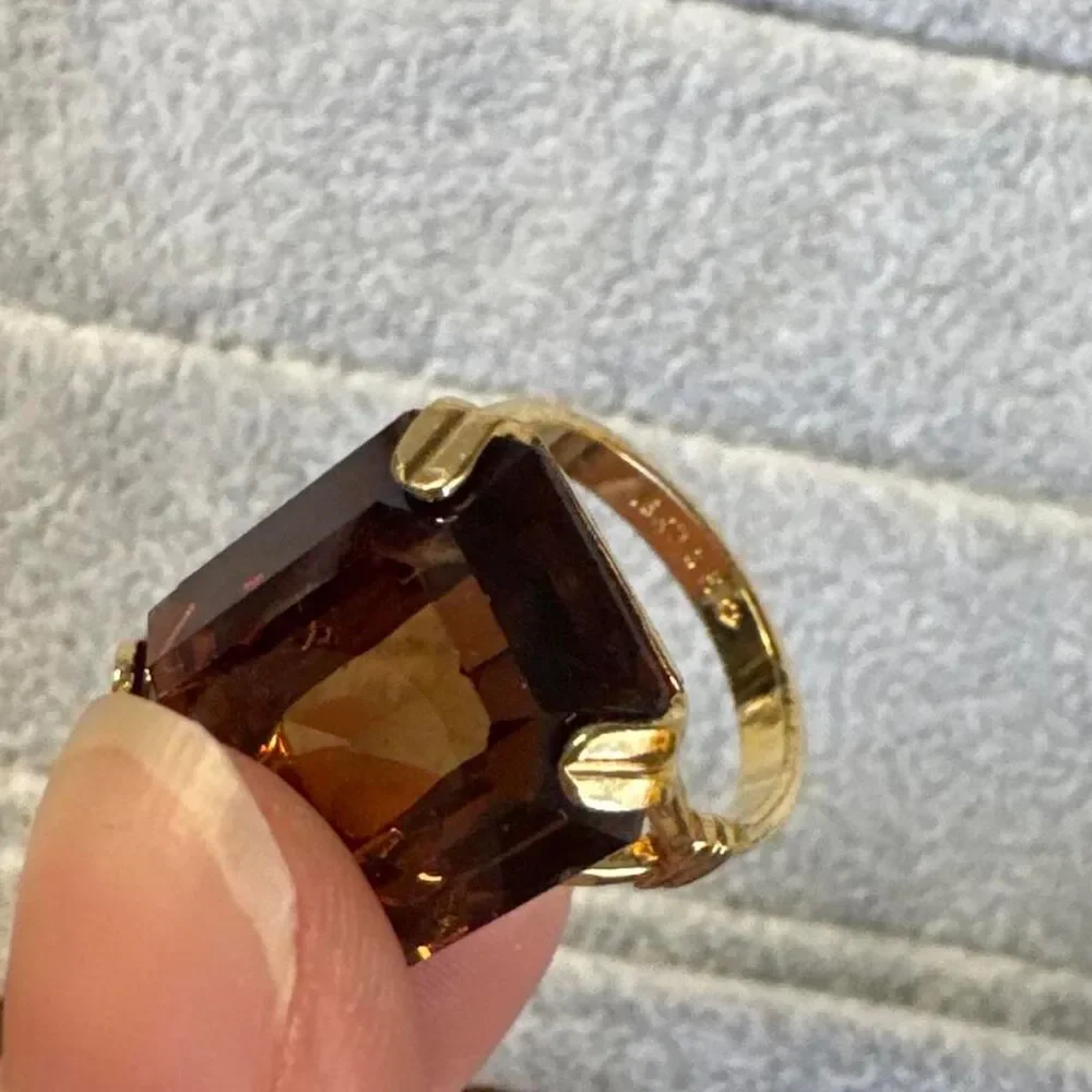 Avon Women's Gold and Brown Jewellery